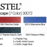 Набор пастели PanPastel Starter Landscape 7 цветов "Пейзаж"