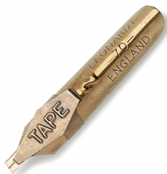 Бронзовое перо Manuscript Tape 2.0 мм с наконечником