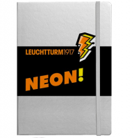 Записная книжка Leuchtturm «Neon» A5 в точку неон/оранжевый 251 стр.