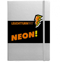 Записная книжка Leuchtturm «Neon» A5 в точку неон/оранжевый 251 стр.