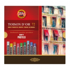 Пастель художественная сухая Toison D'or Soft 8517 Koh-I-Noor 72 цвета