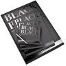 Альбом Fabriano Black Black с черной плотной бумагой 24х32см / 20 листов / 300 гм купить в фирменном магазине для рисования Скетчинг Про с доставкой по РФ и СНГ