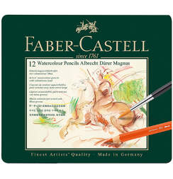 Набор акварельных карандашей Albrecht Dürer Magnus Faber Castell 12 цветов