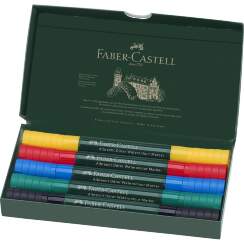 Акварельные маркеры Albrecht Durer Faber-Castell набор 5 цветов на водной основе