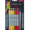 Copic Ciao 8 Manga Манга 5+1 набор маркеров с кистью для рисования и линер 0.3 мм