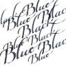 Тушь Winsor&Newton Calligraphy Ink сине-черная для каллиграфии прозрачная, 30 мл купить в художественном магазине Скетчинг Про с доставкой по всему миру