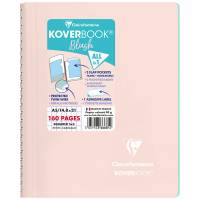 Тетрадь в клетку Koverbook ClaireFontaine пудровая А5 / 80 листов / 90 гм