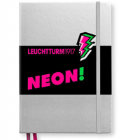 Записная книжка Leuchtturm «Neon» A5 в точку  неон/розовый 251 стр.