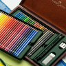 Акварельные карандаши Faber Castell Albrecht Durer в наборе 48 цветов коллекционное издание в деревянном кейсе + аксессуары купить в магазине товаров для художников ПРОСКЕТЧИНГ