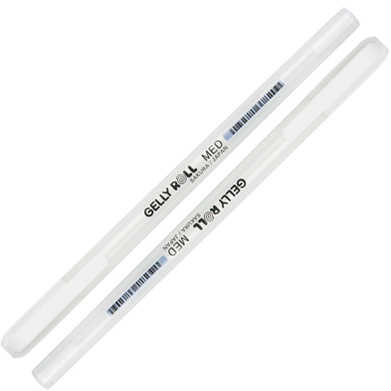 Белая гелевая ручка Sakura Gelly Roll White  в магазине Sketching .