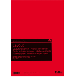 Альбом для маркеров Reflex Layout Bleedproof А4 / 100 листов / 75 гм