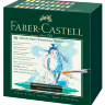 Акварельные маркеры Albrecht Durer Faber-Castell набор 30 цветов на водной основе купить в магазине маркеров Скетчинг ПРО с доставкой по РФ и СНГ