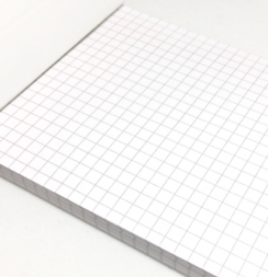 Блокнот в клетку Rhodia Basics мягкая обложка оранжевый 8.5 х 12 см / 80 листов / 80 гм