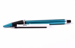Ручка шариковая автоматическая Tombow ZOOM L102 корпус зеленый линия 0.7мм подарочная упаковка, черная