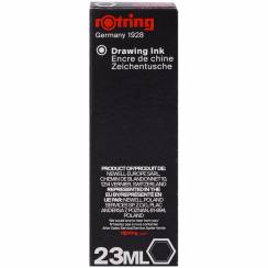 Чернила для изографа Rotring Drawing Ink черные 23 мл