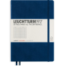 Записная книжка Leuchtturm «Medium» A5 в клетку темно-синий 251 стр.