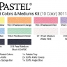 Набор ультрамягкой пастели PanPastel "Перламутровые цвета, медиумы" 10 цветов