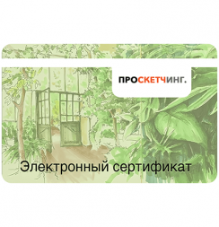 Электронный подарочный сертификат "Дарю тебе выбор" для художника на 3.000 рублей в магазине Скетчинг Про