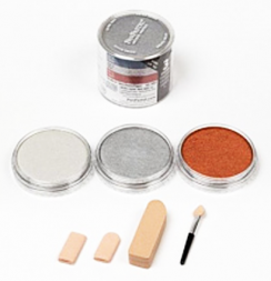 Набор пастели PanPastel 3 цвета "Металлик Олово, Серебро и Медь" по 9 мл