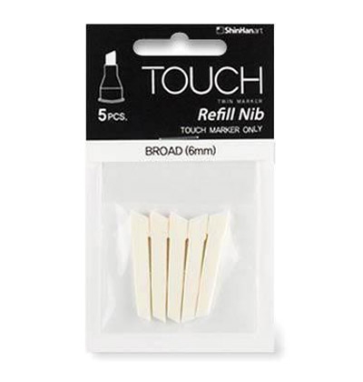 Сменное узкое перо-долото Chisel Tip для маркеров Touch (5 шт)