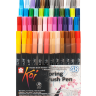 Набор акварельных маркеров с кистью Sakura Koi Coloring Brush Pen 48 цветов в кейсе купить в магазине маркеров для рисования СКЕТЧИНГ ПРО с доставкой по РФ и СНГ