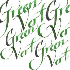 Тушь Winsor&Newton Calligraphy Ink зелёная для каллиграфии прозрачная, 30 мл
