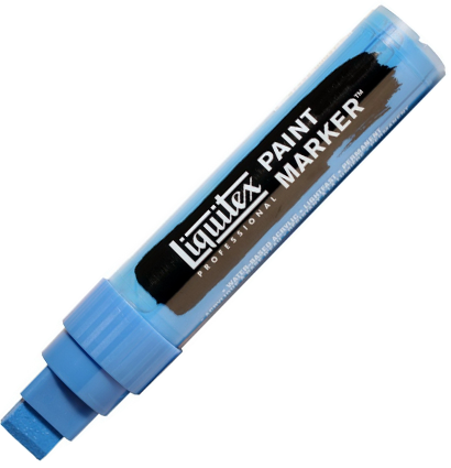 Маркер акриловый Liquitex Paint Marker широкий 15 мм 984 синий флуоресцентный