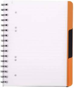 Блокнот в линейку Rhodia Business полипропиленовая обложка черный А5 / 90 листов / 90 гм
