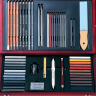Набор карандашей и материалов для графики Cretacolor Selection в деревянном кейсе купить в магазине Скетчинг Про с доставкой по всему миру
