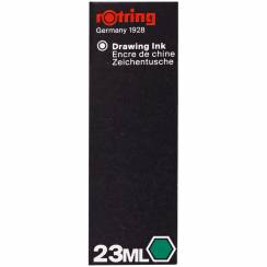 Чернила для изографа Rotring Drawing Ink зеленые 23 мл