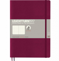 Записная книжка Leuchtturm «Composition» В5 в точку винная 123 стр.