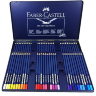 Акварельные карандаши Faber Castell Art Grip Aquarelle в наборе 60 цветов + кисть в металическом кейсе купить в магазине товаров для художников и рисования ПРОСКЕТЧИНГ