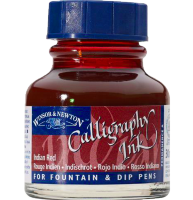 Тушь Winsor&Newton Calligraphy Ink индийский красный для каллиграфии прозрачная, 30 мл