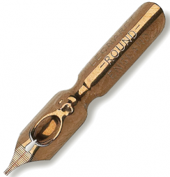 Бронзовое перо Manuscript Round Hand №5 0.75 мм для каллиграфии