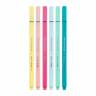 Набор капиллярных цветных линеров Bruynzeel Fineliners 6 штук светлые купить в художественном магазине Скетчинг Про с доставкой по всему миру