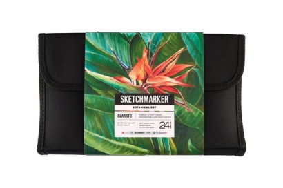 Набор 24 маркера Sketchmarker "Botanical Set" в пенале