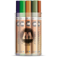 Набор акриловых маркеров Molotow ONE4ALL "Основной 2" 12 шт / 4 мм