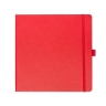 Скетчбук Sketchmarker красный с твердой обложкой квадратный 20х20 см / 80 листов / 140 гм