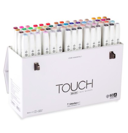 Touch Brush 60 цветов (вариант A) набор маркеров для скетчинга 