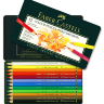 Цветные карандаши Faber Castell Polychromos набор из 12 цветов (Полихромос Фабер Кастел) купить в магазине для художников и скетчеров ПРОСКЕТЧИНГ