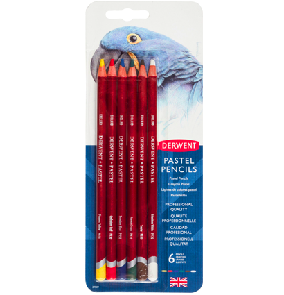Набор пастельных карандашей Derwent Pastel Pencils 6 цветов в блистере