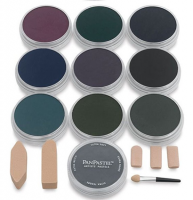 Набор пастели PanPastel Cold Dark 10 темных холодных цветов в контейнерах по 9 мл