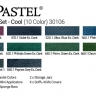 Набор пастели PanPastel Cold Dark 10 темных холодных цветов в контейнерах по 9 мл