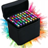 Finecolour Brush Marker набор маркеров с кистью 80 цветов в сумке купить файнколор браш в магазине маркеров и товаров для рисования Скетчинг ПРО с доставкой по РФ и СНГ