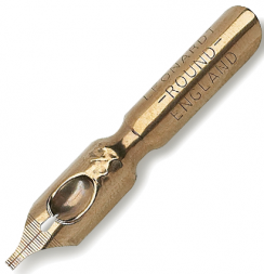 Бронзовое перо Manuscript Round Hand №3.5 1.15 мм для каллиграфии