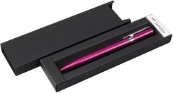Ручка шариковая автоматическая Tombow ZOOM L105 City корпус розовый линия 0.7мм подарочная упаковка, черная