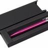 Ручка шариковая автоматическая Tombow ZOOM L105 City корпус розовый линия 0.7мм подарочная упаковка, черная