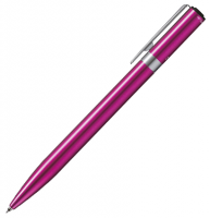 Ручка шариковая автоматическая Tombow ZOOM L105 City корпус розовый линия 0.7мм подарочная упаковка, черная