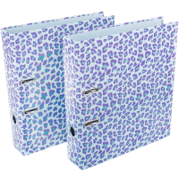 Папка-регистратор на кольцах Meshu "Lilac Spots" набор 2 штуки А4