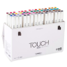 Купить большой набор маркеров для скетчинга Touch Twin Brush 60 штук палитра базовые цвета в магазине товаров для скетчинга ПРОСКЕТЧИНГ с доставкой по РФ